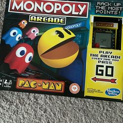 Monopoly Arcade Pac-Man Edition New