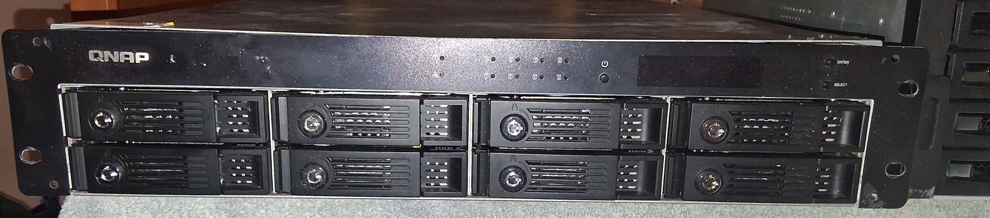 CHEAP !! Qnap SAN storage. 32tb On Controller. 64tb In Expansion.