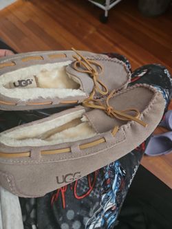 UGG moccasin-style slippers