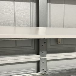 Solid Wood White Shelves 