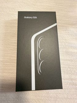 Samsung S26 256GB with box, career Unlocked