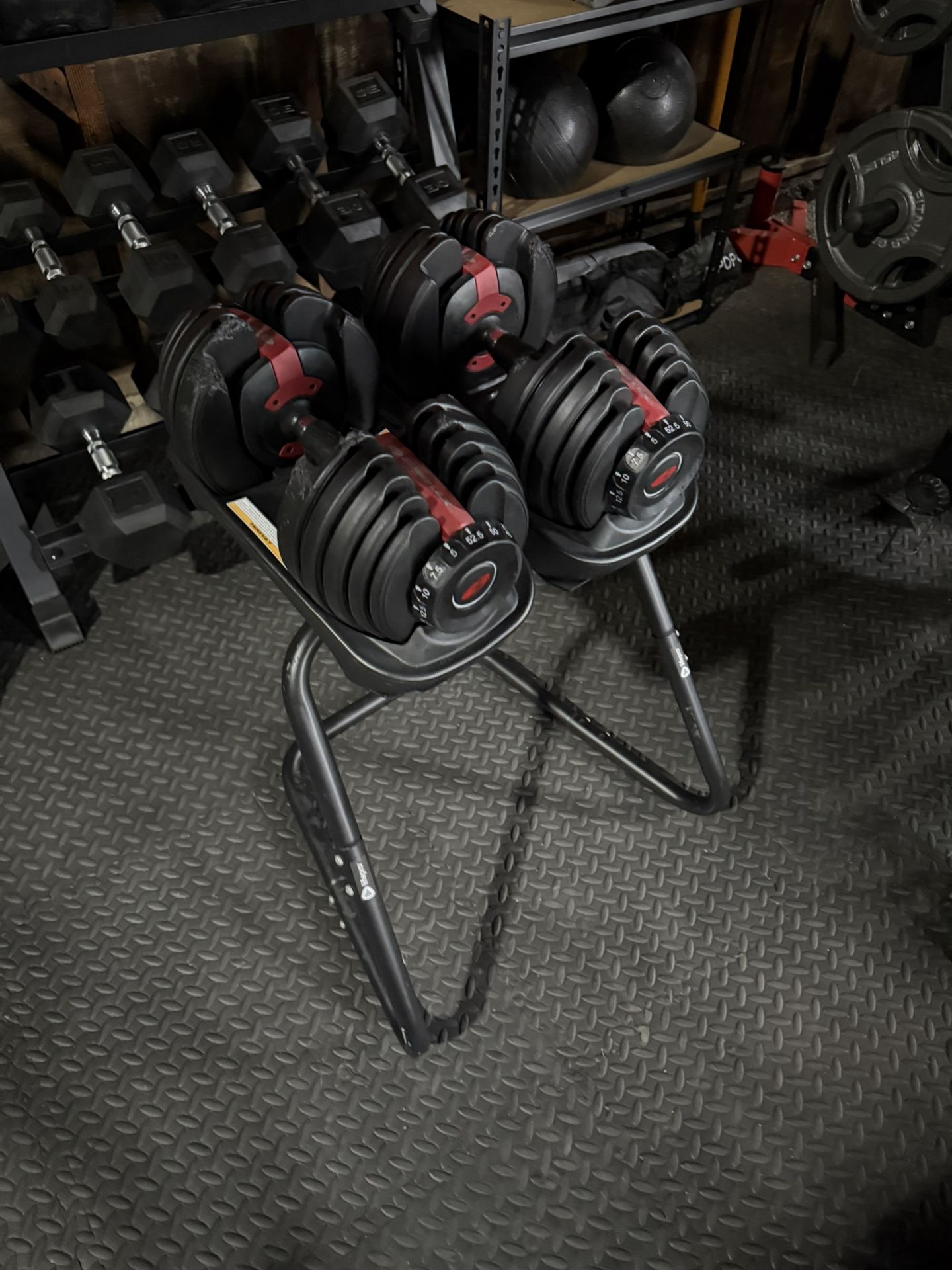 Bowflex SelectTech 552 Adjustable Dumbbells + Stand