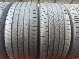 2 used tires 235/45r18 Goodyear 🤑free installation and balance ‼️👌