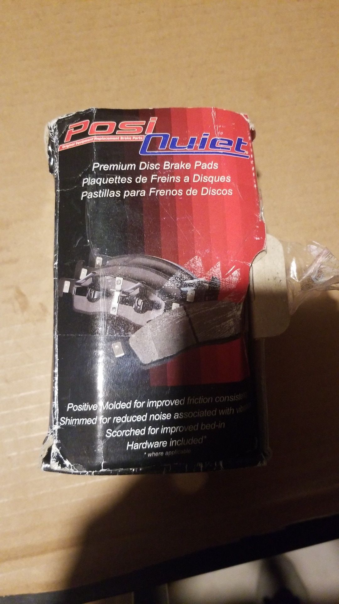 Posi quiet brake pads