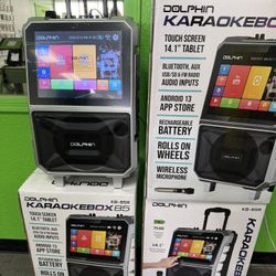 Karaoke Speaker With Touch Screen 
