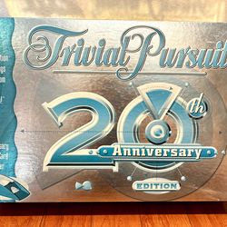 Trivial Pursuit 20th Anniversary Edition Board Game –COMPLETE