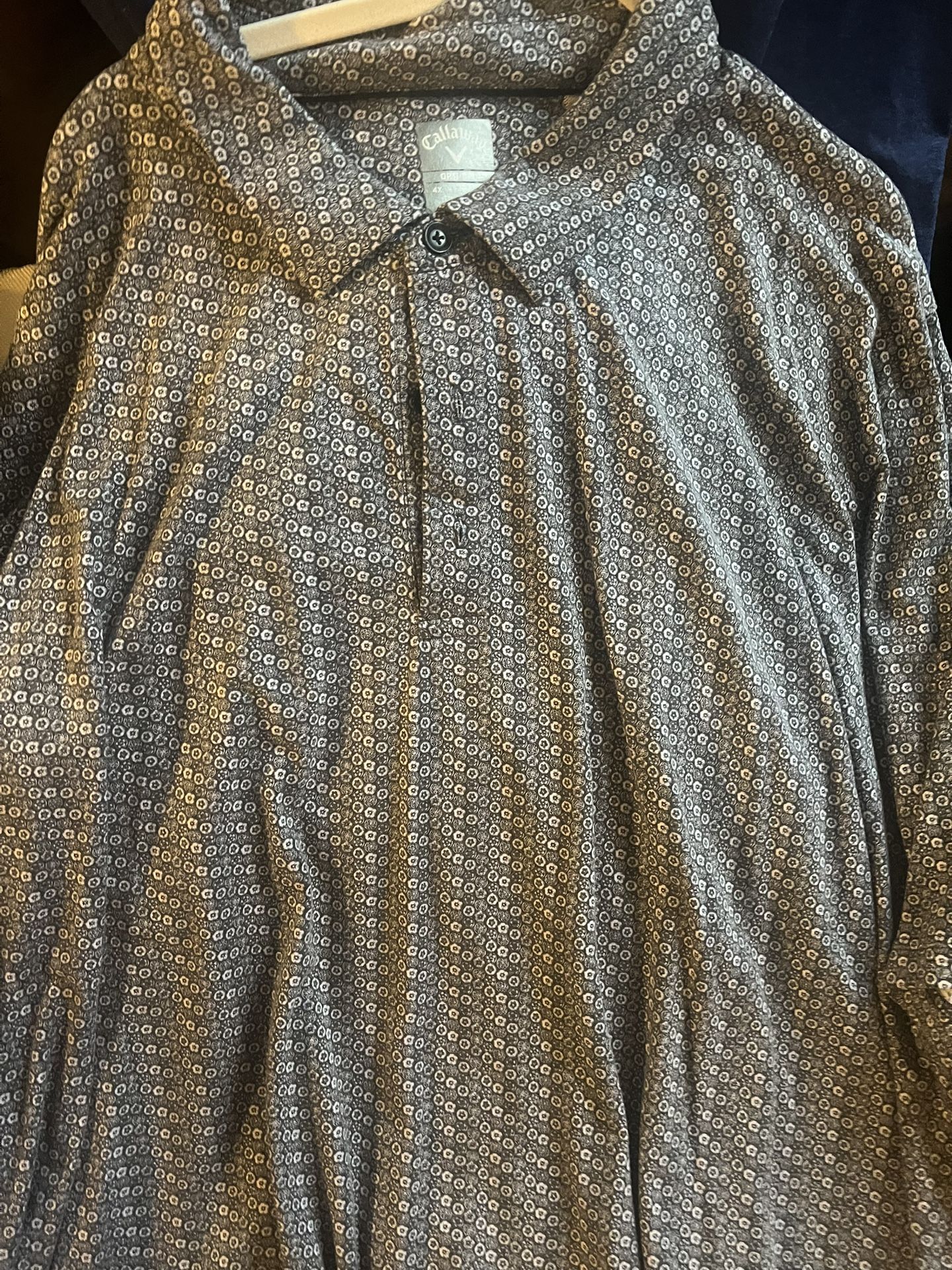 4 Callaway Men’s Golf Shirts(read Description)