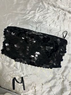Black crop top