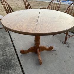 Oak Kitchen Table And Chairs