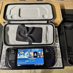 Great Working Deck 512GB Handheld Console and Accessories Great condition w/ Case+sd card