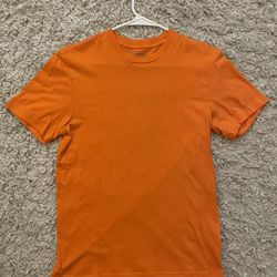 Semi New Club Room Orange Men’s T-Shirt Size Small