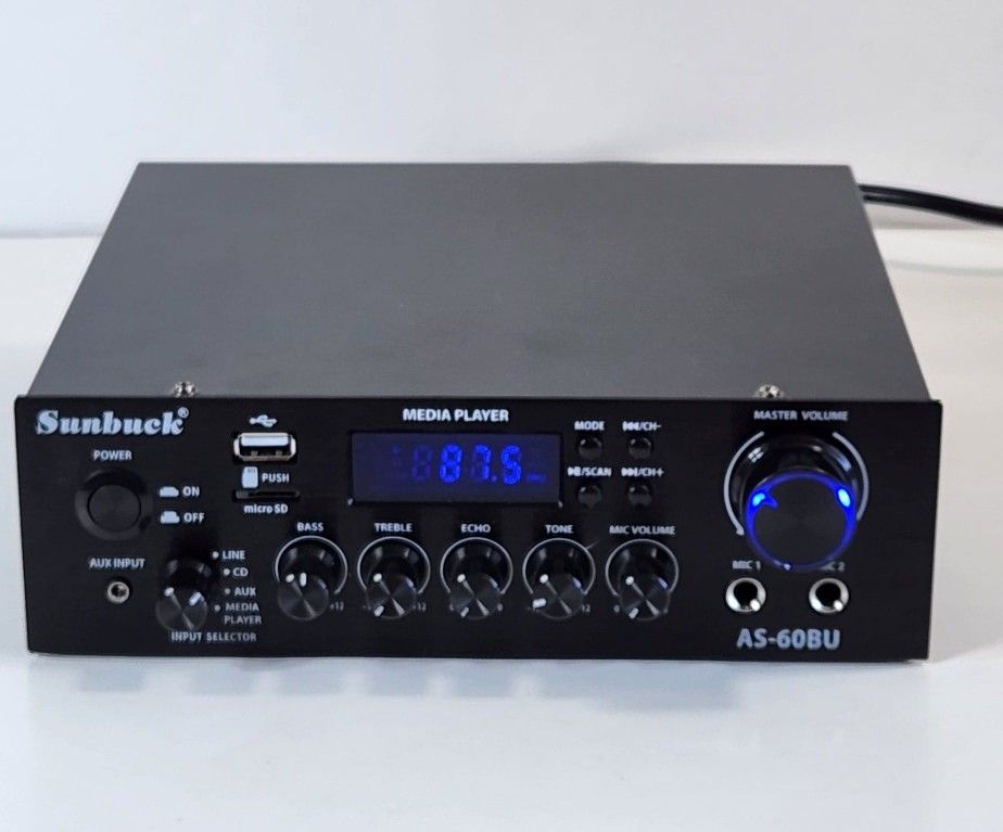 Sunbuck Home Audio Amplifier Stereo Receivers with Bluetooth #1091