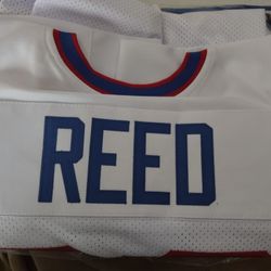 Andrea Reed  Autograph Bills Jersey W Coa
