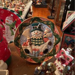 Large Santa platter