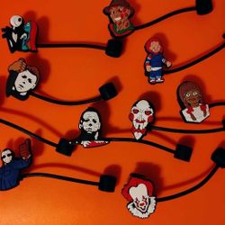 Horror Straw Toppers lot #1