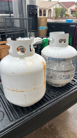 Two empty —Grill Propane  Tanks —for exchanging  only—