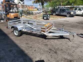 Pool service trailer