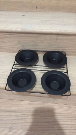 Black baking 4 tray