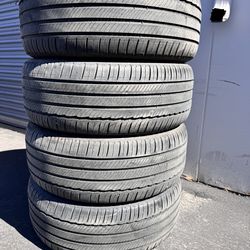 235 55 18 Michelin Primacy MXM4 All season tires