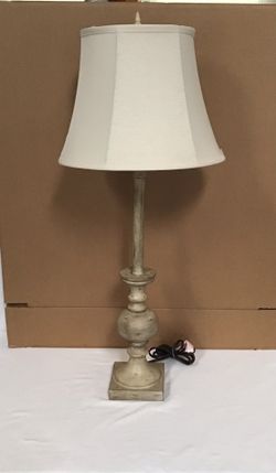 Table Lamp With Shade Textured Finish