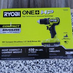 DRILL SET RYOBI 