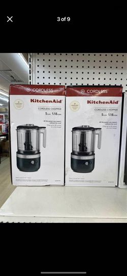 KitchenAid 5-Cup Cordless Food Chopper - Black