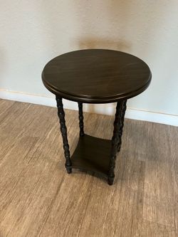 Side table in gray