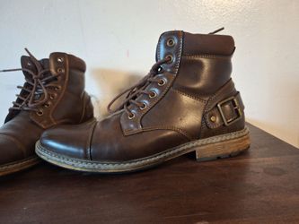 J. Ferrar brown lace up boots
