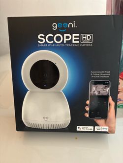 Geeni Scope HD Smart Wi‑Fi Auto‑Tracking Camera