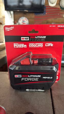 Milwaukee M18 RedLithium Forge HD12.0 Battery