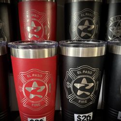 20oz El Paso Fire Dept. Coffee Tumblers
