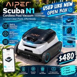 AIPER Scuba N1 Cordless Robotic Pool Vacuum
