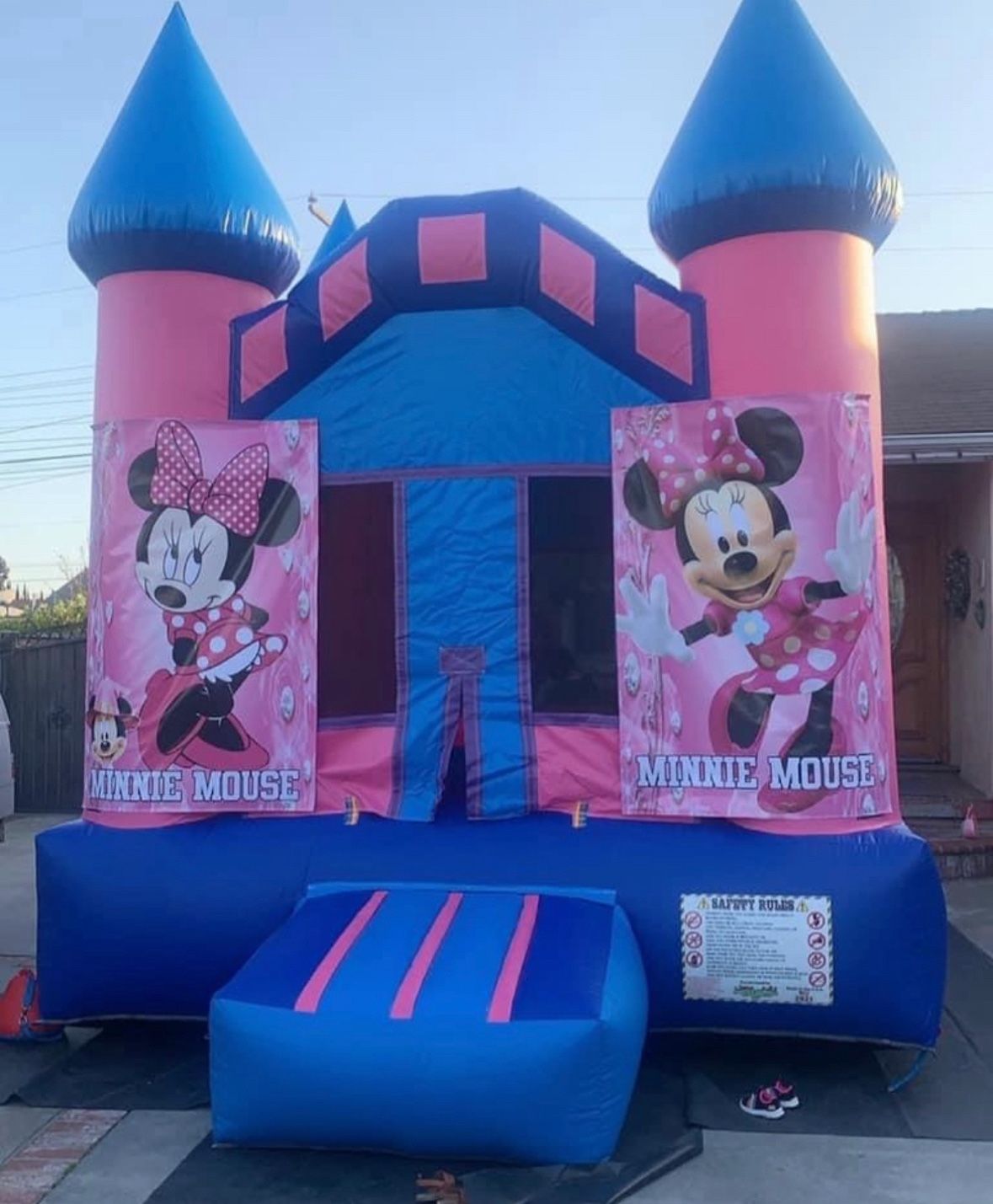 Pink Bounce House