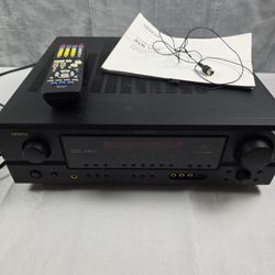 Denon AVR-1706 Receiver with Remote, manual, antenna