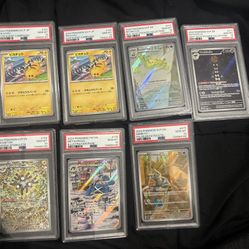 Pokemon PSA 10 Slabs PRICES BELOW