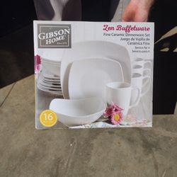Gibson Home Zen Buffetware 16 Piece 