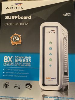 Arris surfboard cable modem