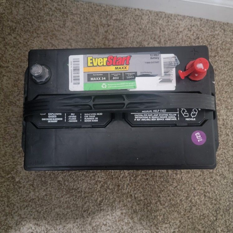 Everstart Car Battery for Sale in Harrisonburg, VA OfferUp