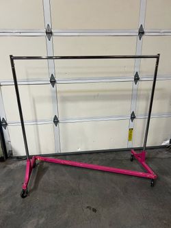 Portable Garment Rack with wheels
