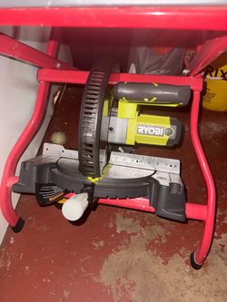 Ryobi cordless miter saw
