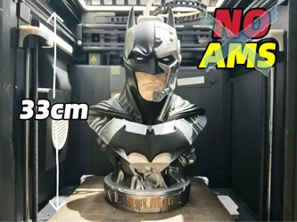 Mechanical Batman Statue 33cm Multicolor 3D Print DC Figure