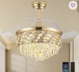 Fandelier Ceiling Fan With Light