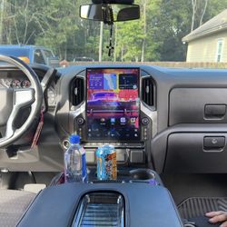 2019-2024 Silverado Sierra AuCar 15.6 Tesla screen 
