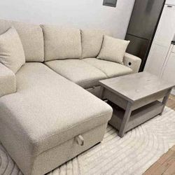 Sectional sofa bed for sale. Ask for price. 
