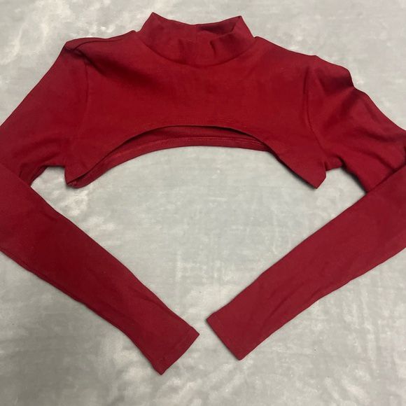 Red Women's Croo Too