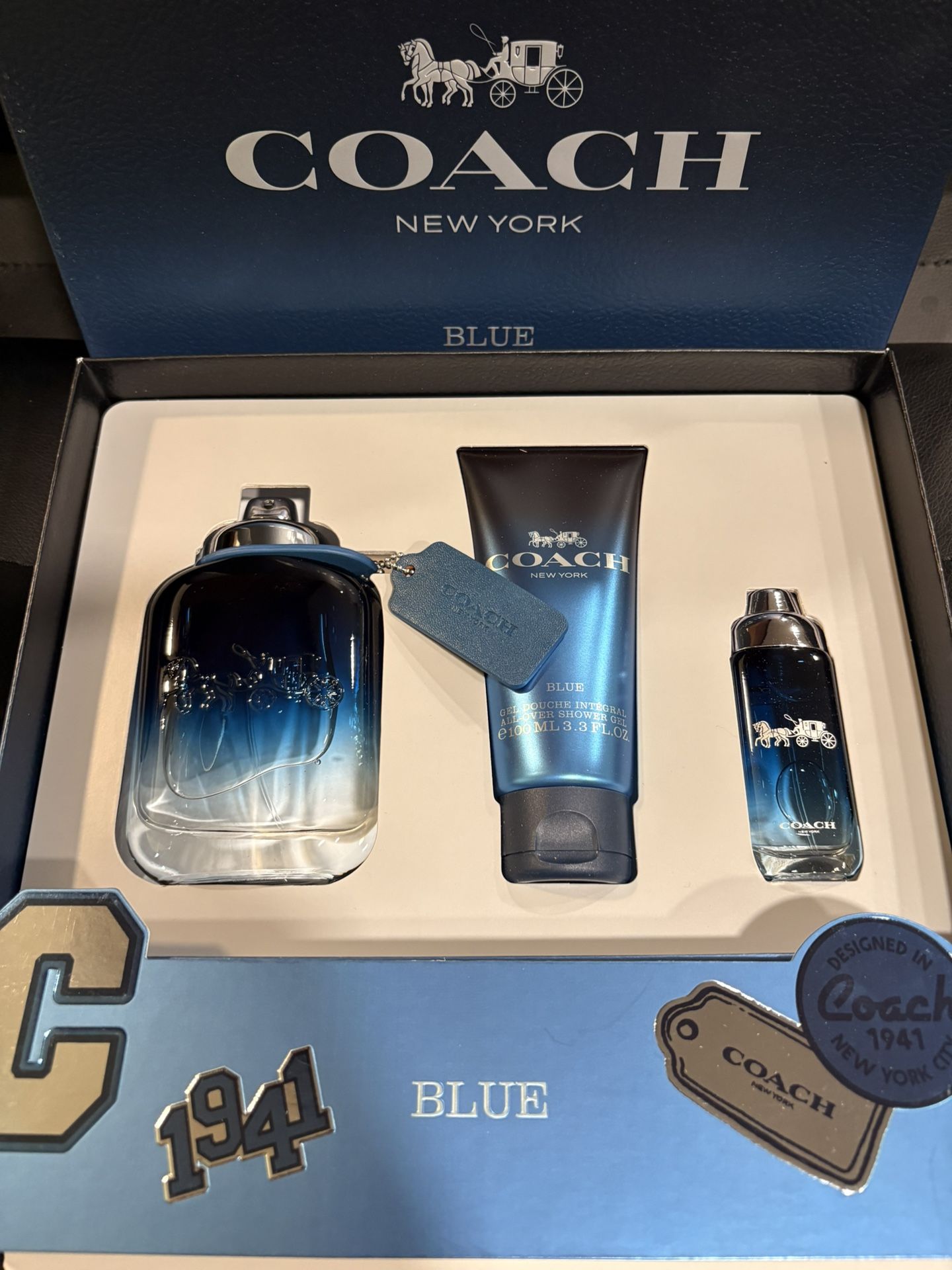 Coach Blue Gift 🎁 Set 
