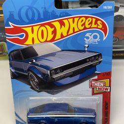 🇯🇵 Hot Wheels 2017 - Blue Nissan Skyline 2000 GT-R - Then & Now 118/365 - 1:64