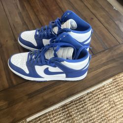 Blue high tops