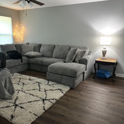 Gray Sectional Couch