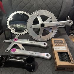 Crankset and parts